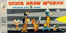 Quick Draw McGraw Private Eye board game