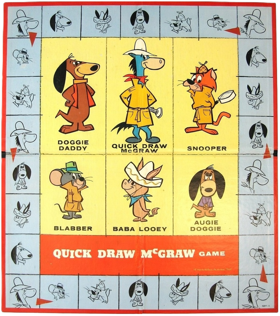 Quick Draw McGraw board